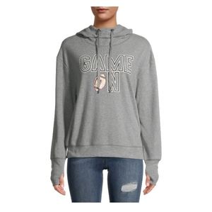 No Boundaries Gray Graphic Hoodie